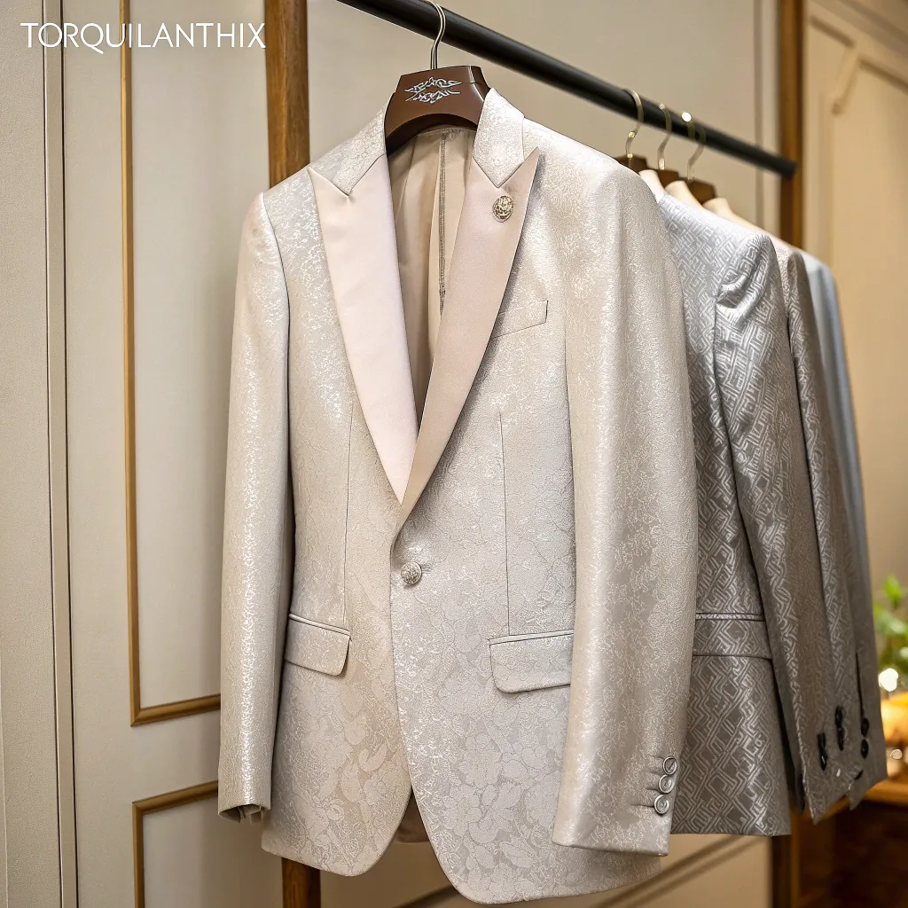 Tailored suit from TORQUILANTHIX